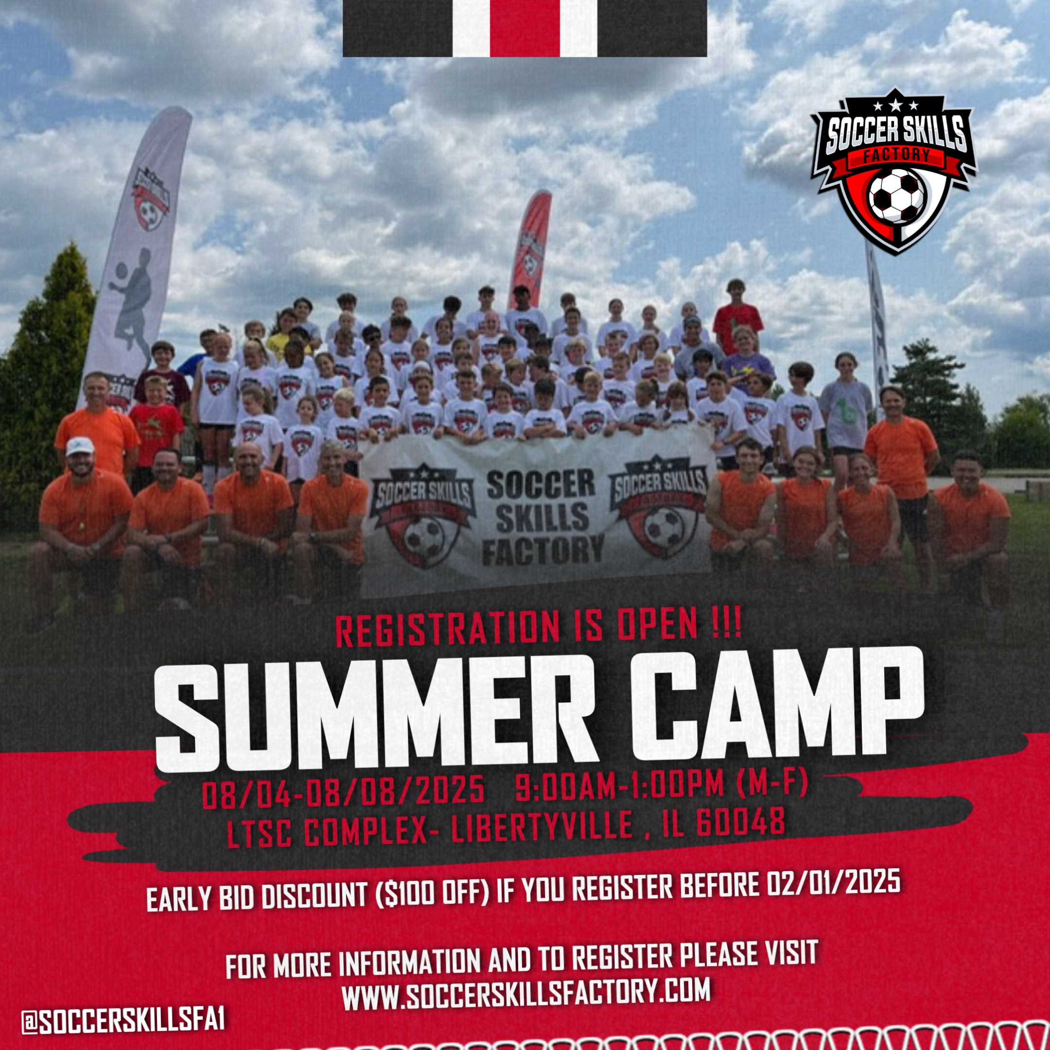 Summer Camp Soccer Skills 2025